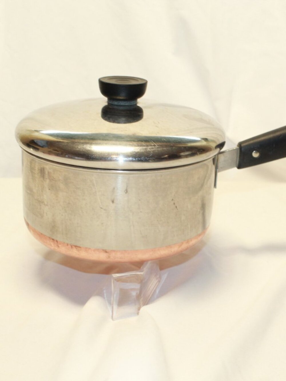 Revere Ware 1801 Copper Bottom 1 1/2 Quart Saucepan With Lid - Clinton, ILL 80